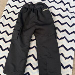 Columbia Kids Black Snow Pants